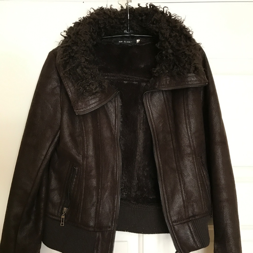 Dark brown jacket, Me&Me, size S